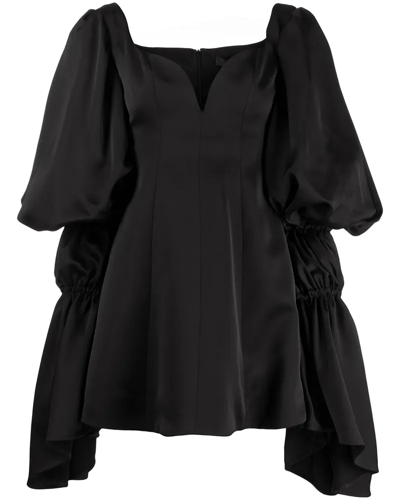 ELLERY Ausgestelltes Minikleid - Schwarz Schwarz