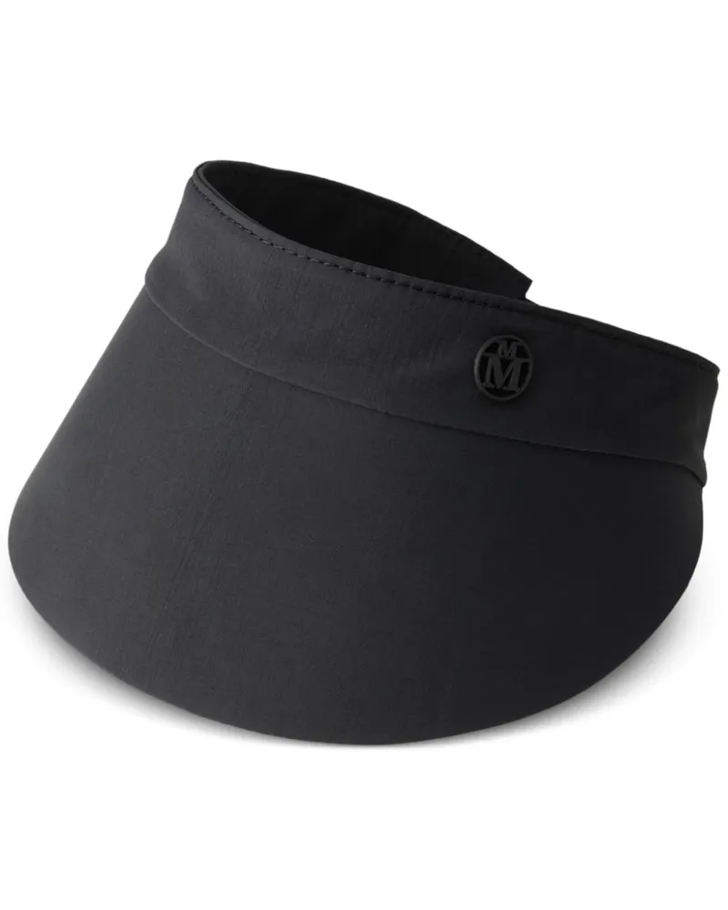 Maison Michel Soft Patty Sonnenblende - Schwarz Schwarz
