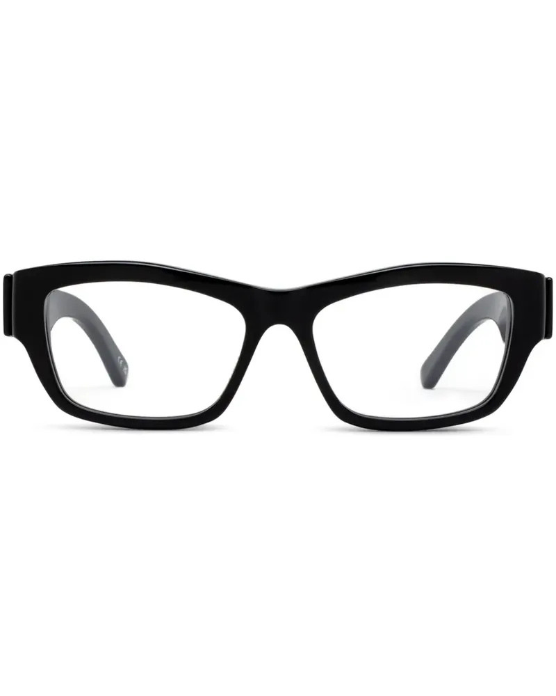 Balenciaga Brille mit eckigem Gestell - Schwarz Schwarz