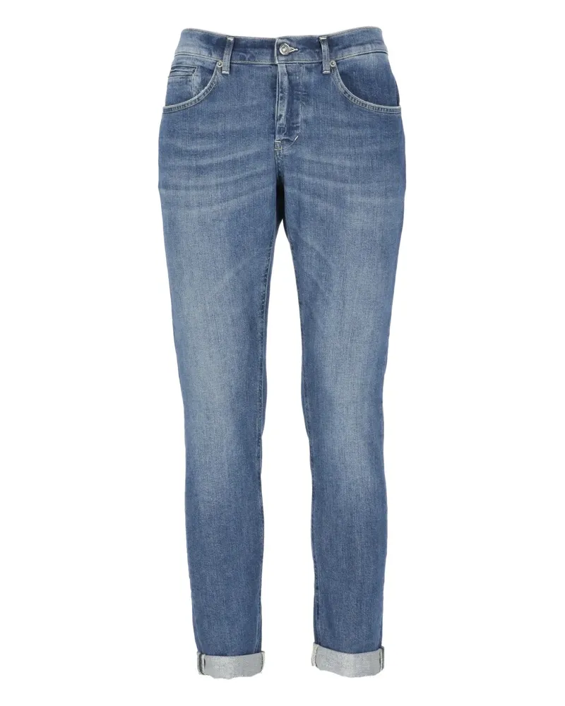 Dondup Jeans mit Logo - Blau Blau