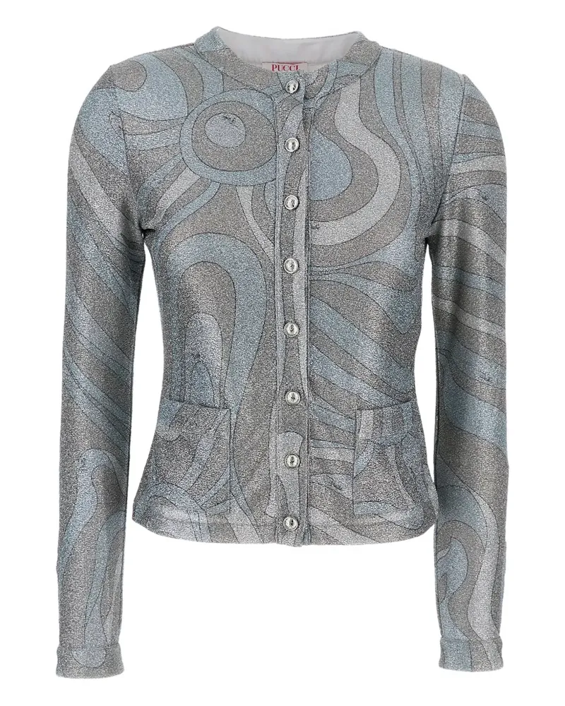 Emilio Pucci Cardigan mit aufgesetzten Taschen - Grau Grau