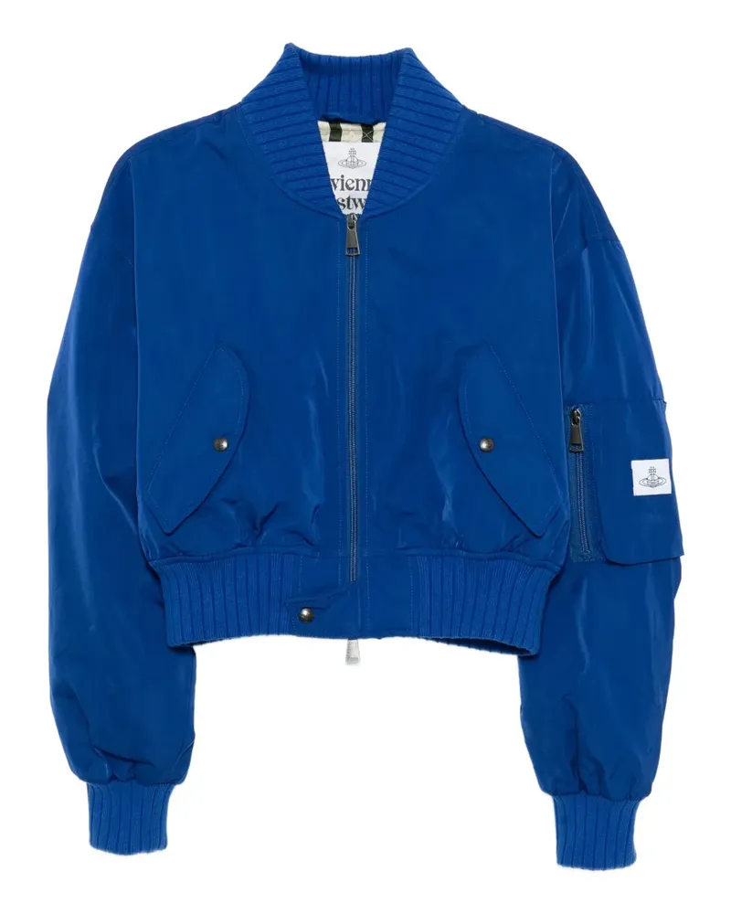 Vivienne Westwood Bernardo Bomberjacke - Blau Blau