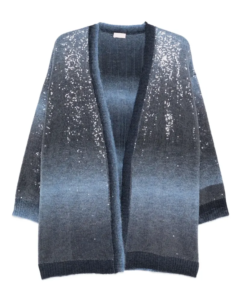 Liu Jo Cardigan mit Pailletten - Blau Blau