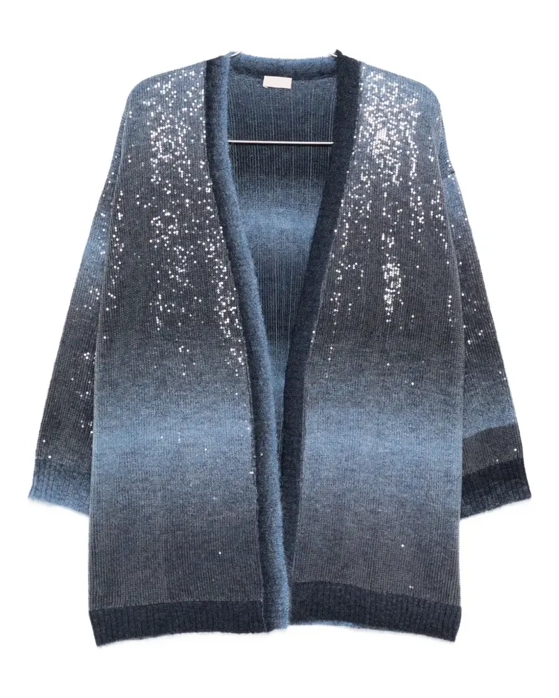 Liu Jo sequin-embellished cardigan - Blau Blau