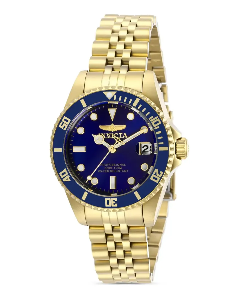 Invicta Pro Diver 34mm watch - Blau Blau