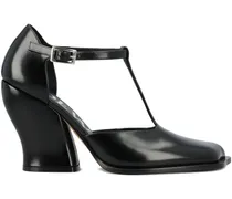 Onda Pumps mit T-Riemen 90mm - Schwarz