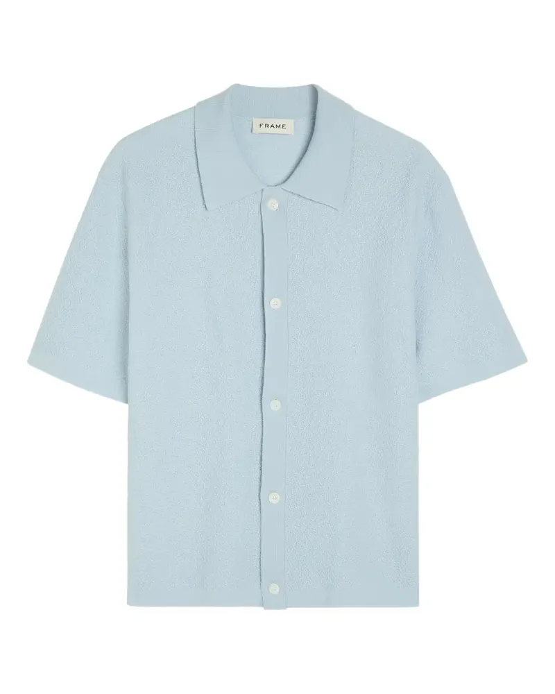 Frame Denim button short-sleeve shirt - Blau Blau