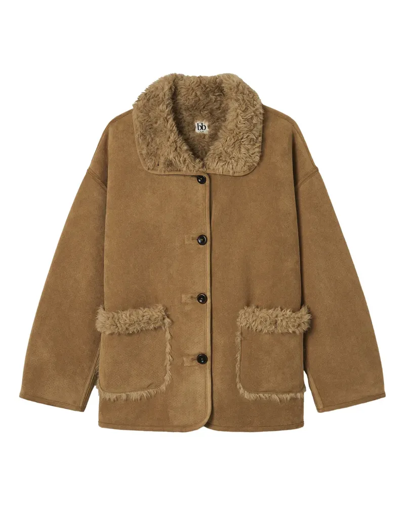 b+ab buttoned jacket - Braun Braun