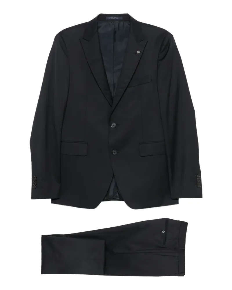 Tagliatore Super 110'S single-breasted wool suit - Blau Blau