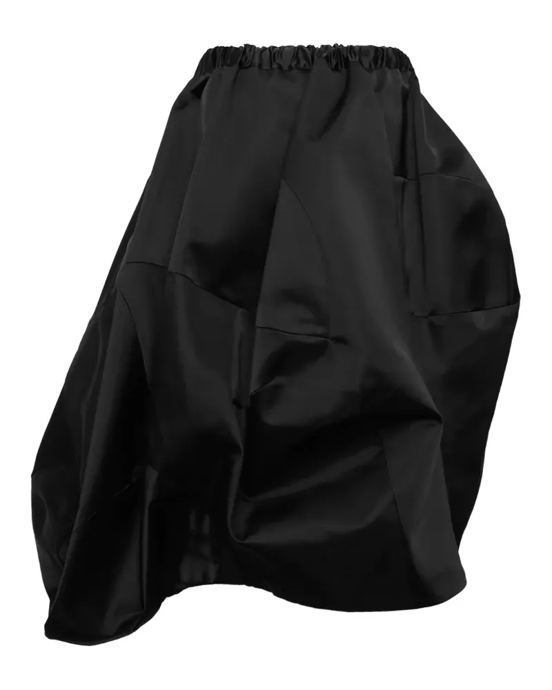 Comme des Garçons mid voluminous bubble skirt - Schwarz Schwarz