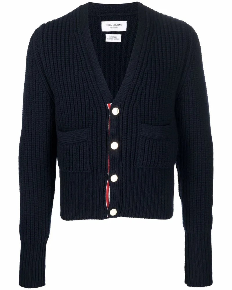Thom Browne Cardigan aus Kaschmir - Blau Blau
