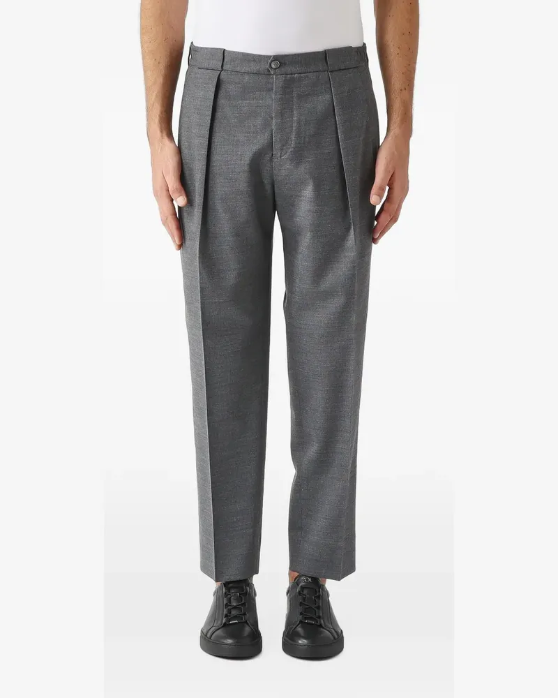 Briglia 1949 Portobello pleated tailored trousers - Grau Grau