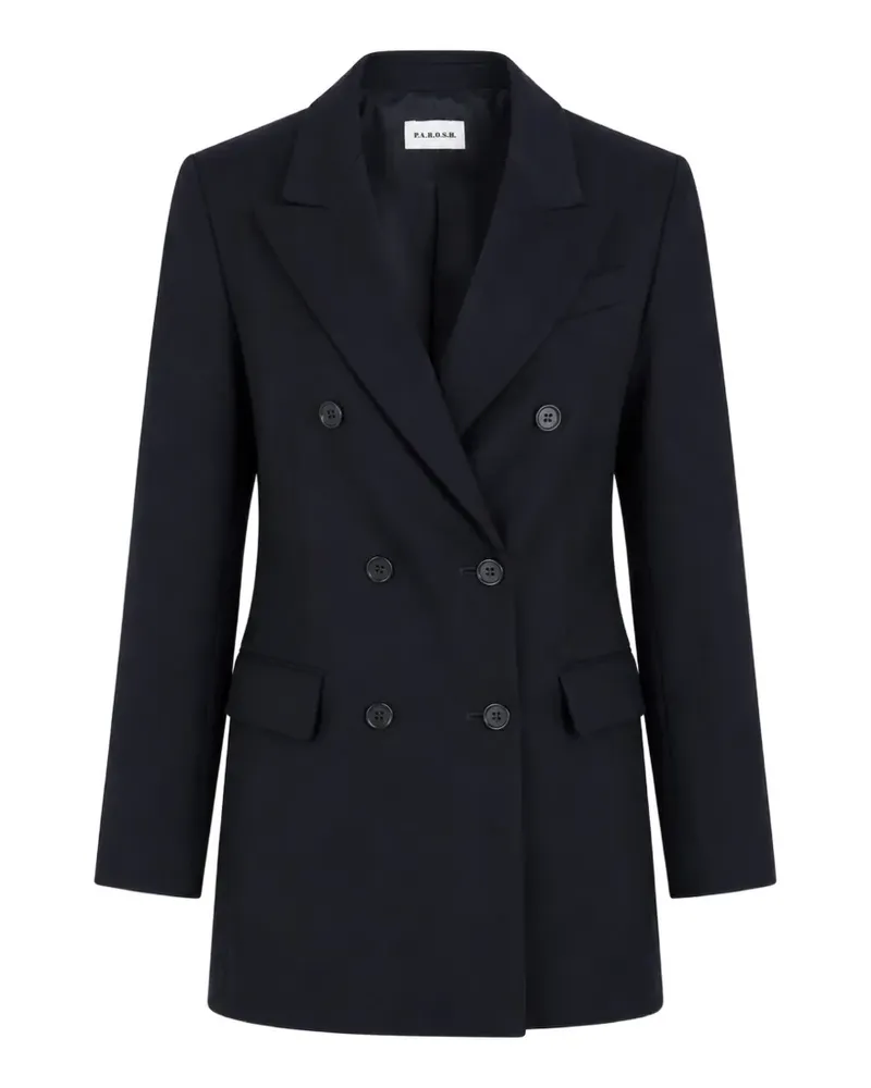 P.A.R.O.S.H. P.A.R.O H. double-breasted blazer - Blau Blau