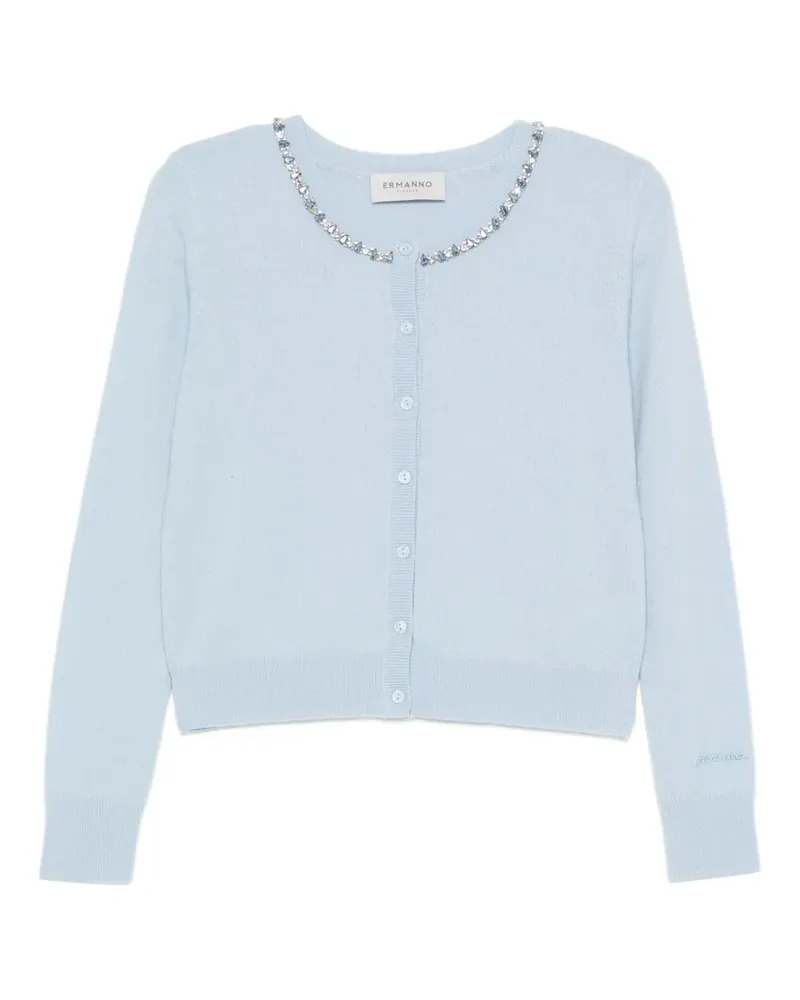 Ermanno Scervino Cardigan aus Wollgemisch - Blau Blau