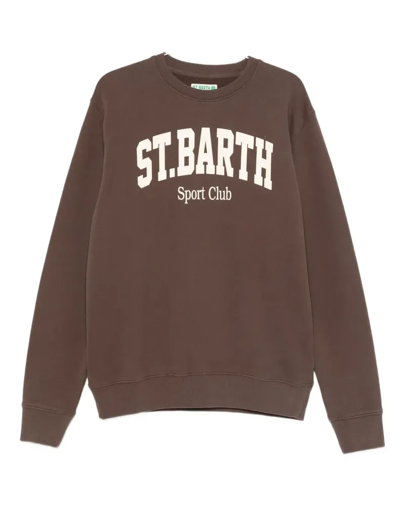 MC2 Saint Barth graphic-print sweatshirt - Braun Braun
