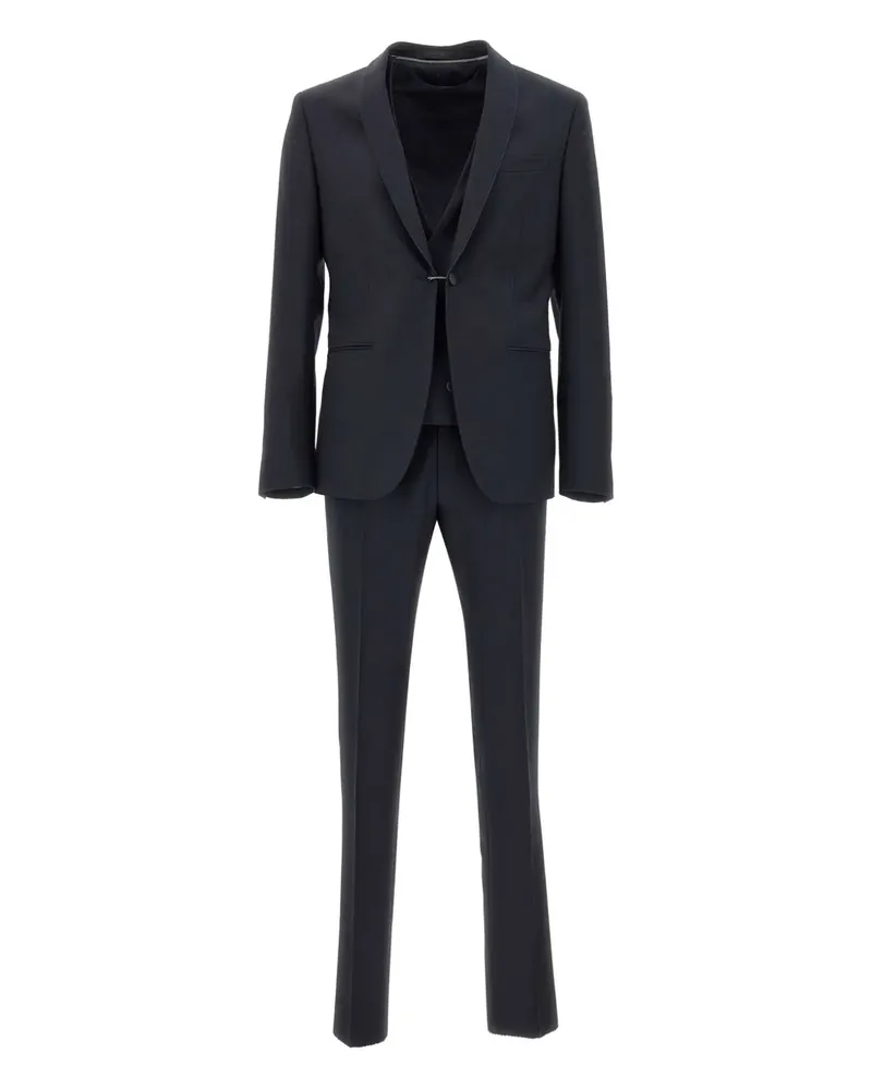 Corneliani Anzug aus Wolle - Blau Blau