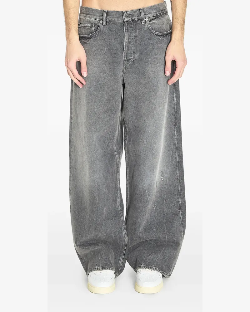 Golden Goose button-up denim jeans - Grau Grau