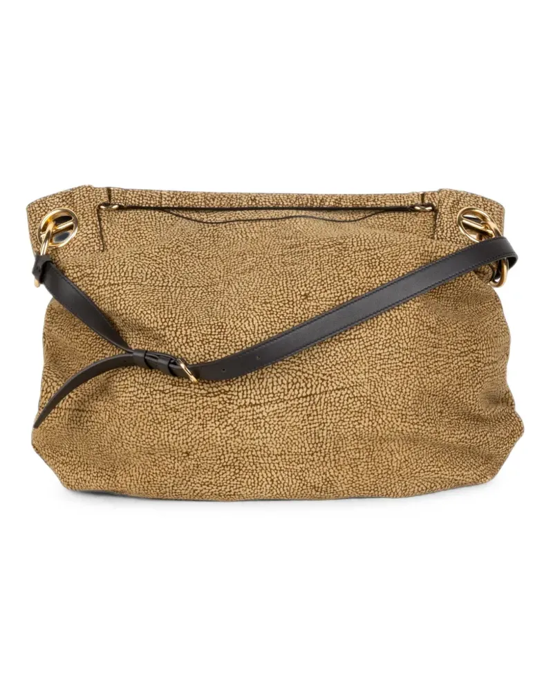 Borbonese OP Naturale shoulder bag - Braun Braun