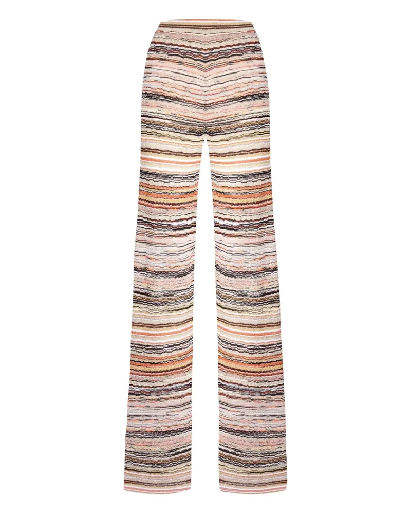 Missoni Gestreifte Hose - Nude Nude