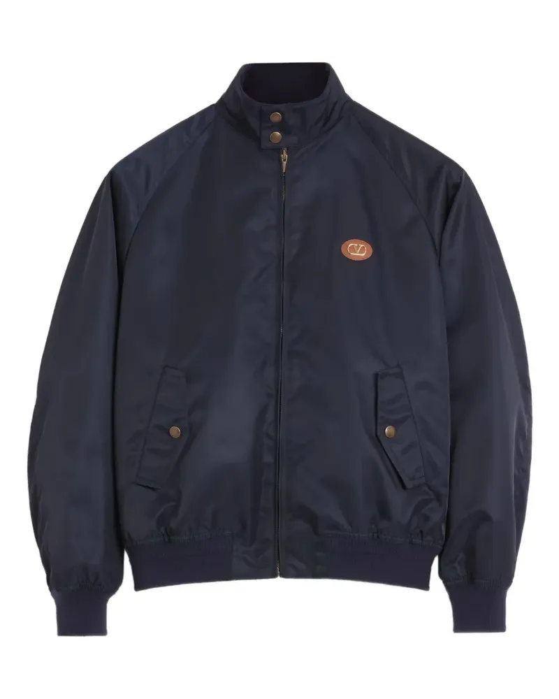 Valentino Garavani Bomberjacke mit VLogo - Blau Blau