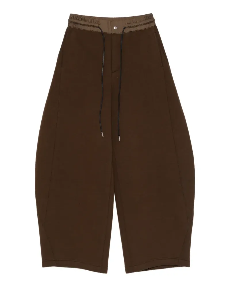 Sacai drawstring trousers - Braun Braun