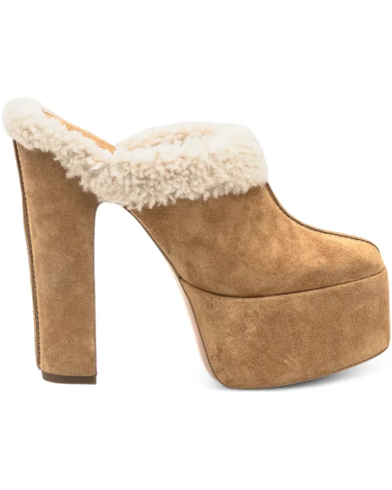 Paris Texas Malena Plateau-Mules 145mm - Braun Braun