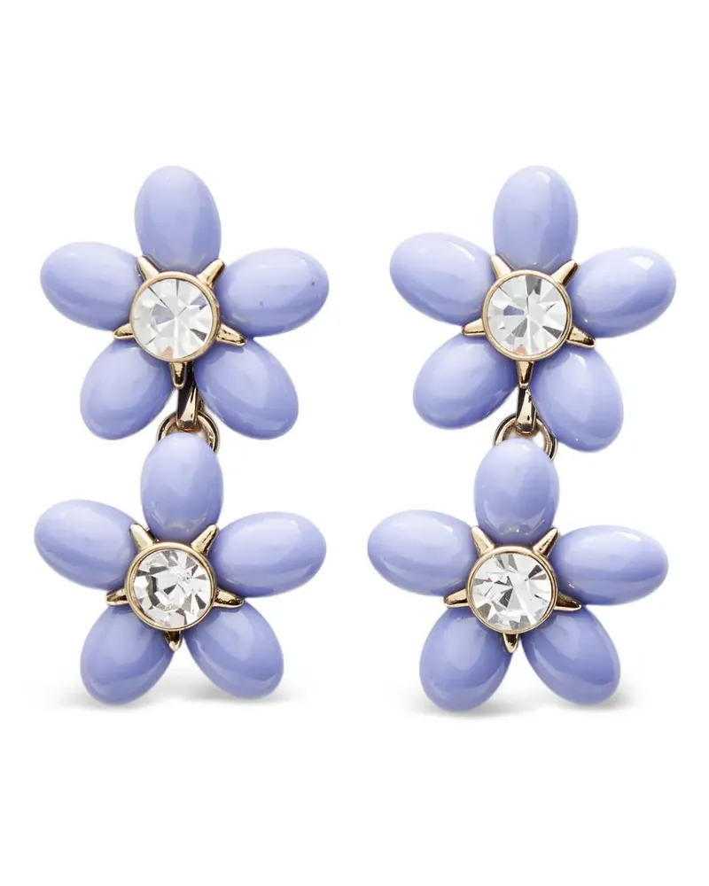 Carolina Herrera New York Double Flower Hängeohrringe - Gold Gold
