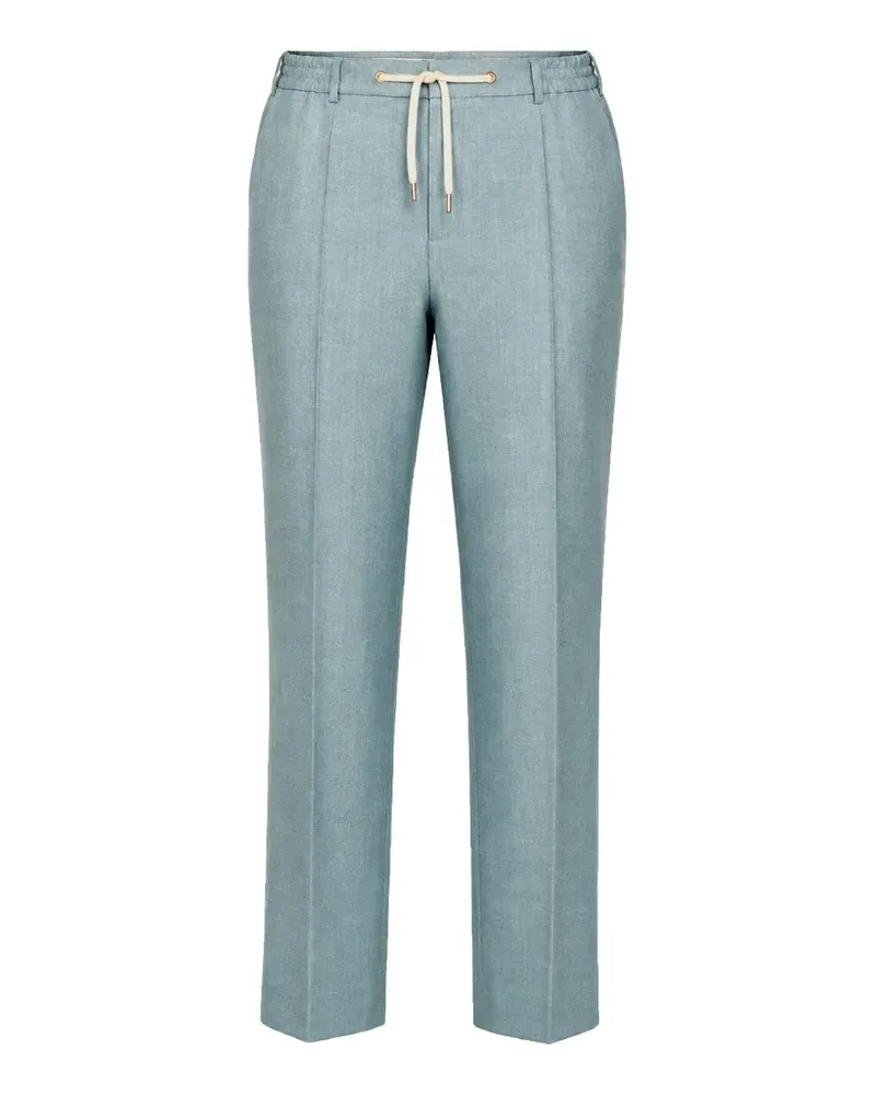 Eleventy drawstring-waist tailored trousers - Grün Grün