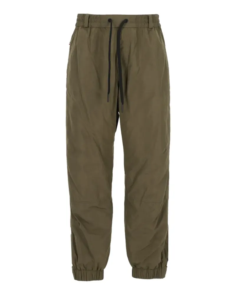 Moncler Jogginghose mit Logo-Patch - Grün Grün