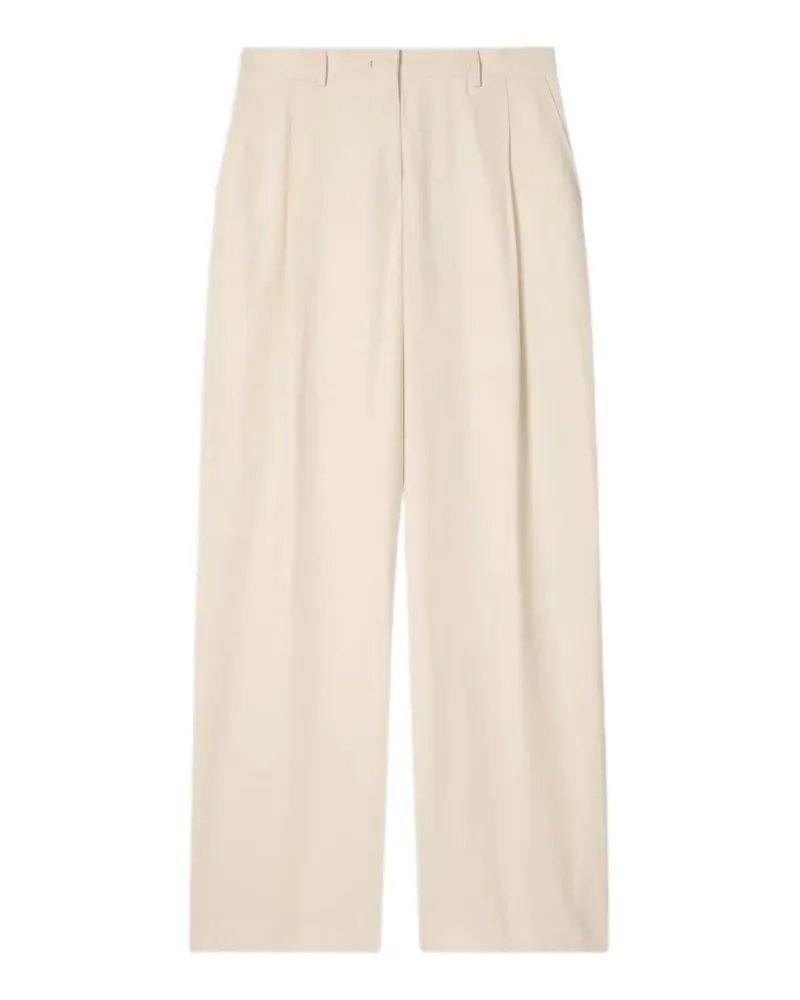 Paul Smith Plissierte Hose - Weiß Weiß