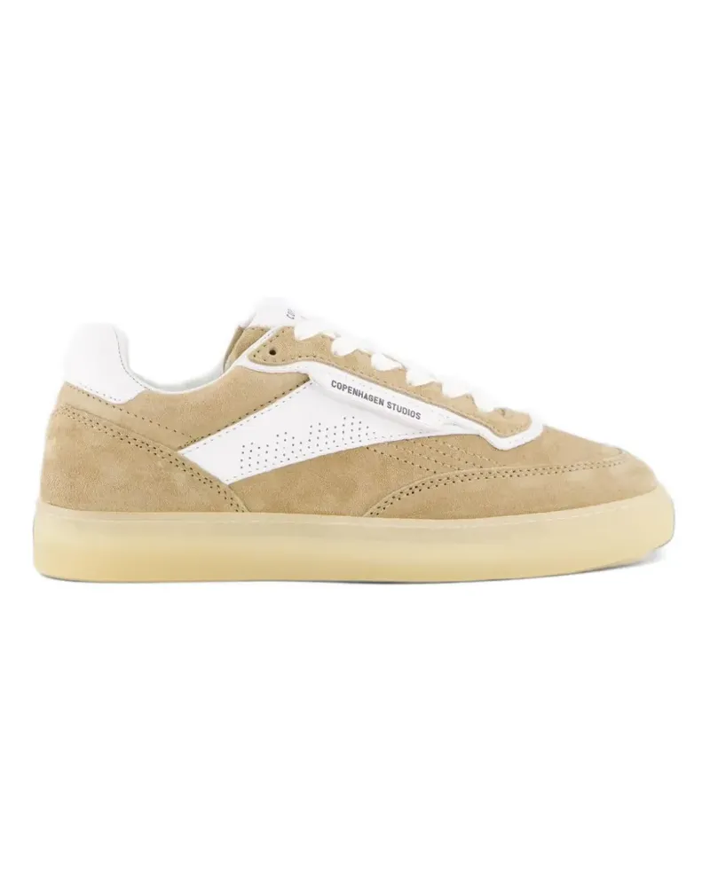 Copenhagen logo-print sneakers - Nude Nude