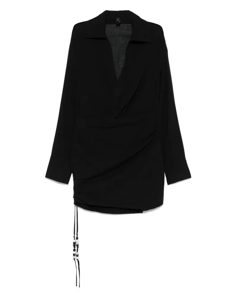 SIR Azura Kleid - Schwarz Schwarz