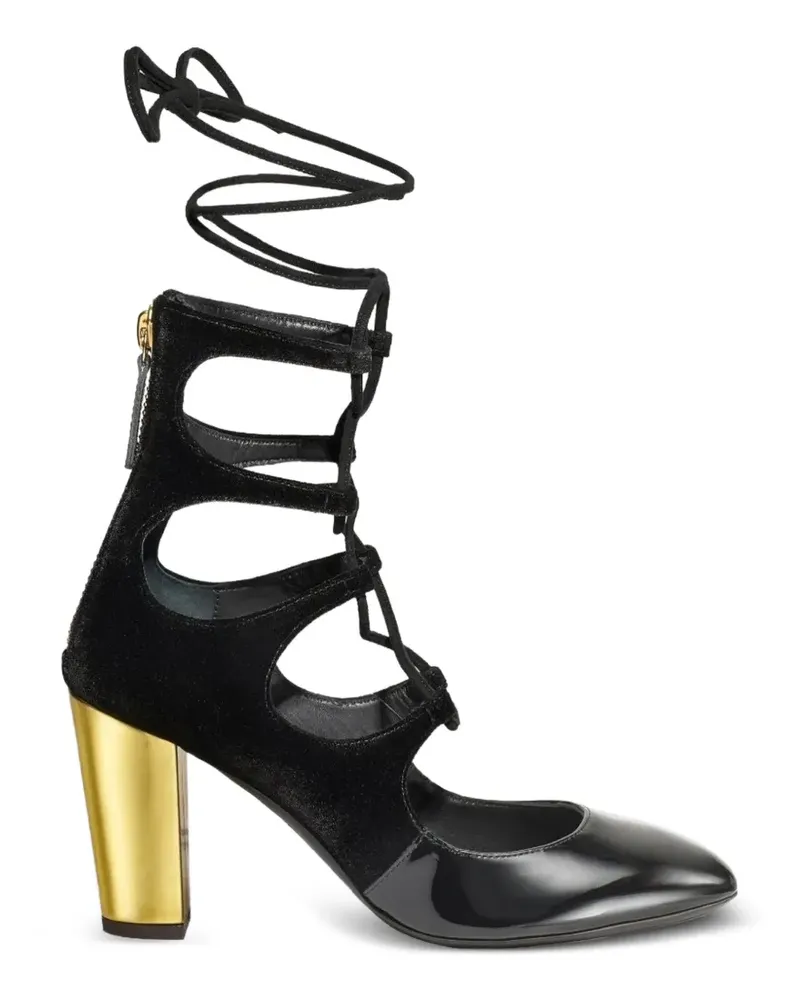 Temperley London Siren Pumps - Schwarz Schwarz