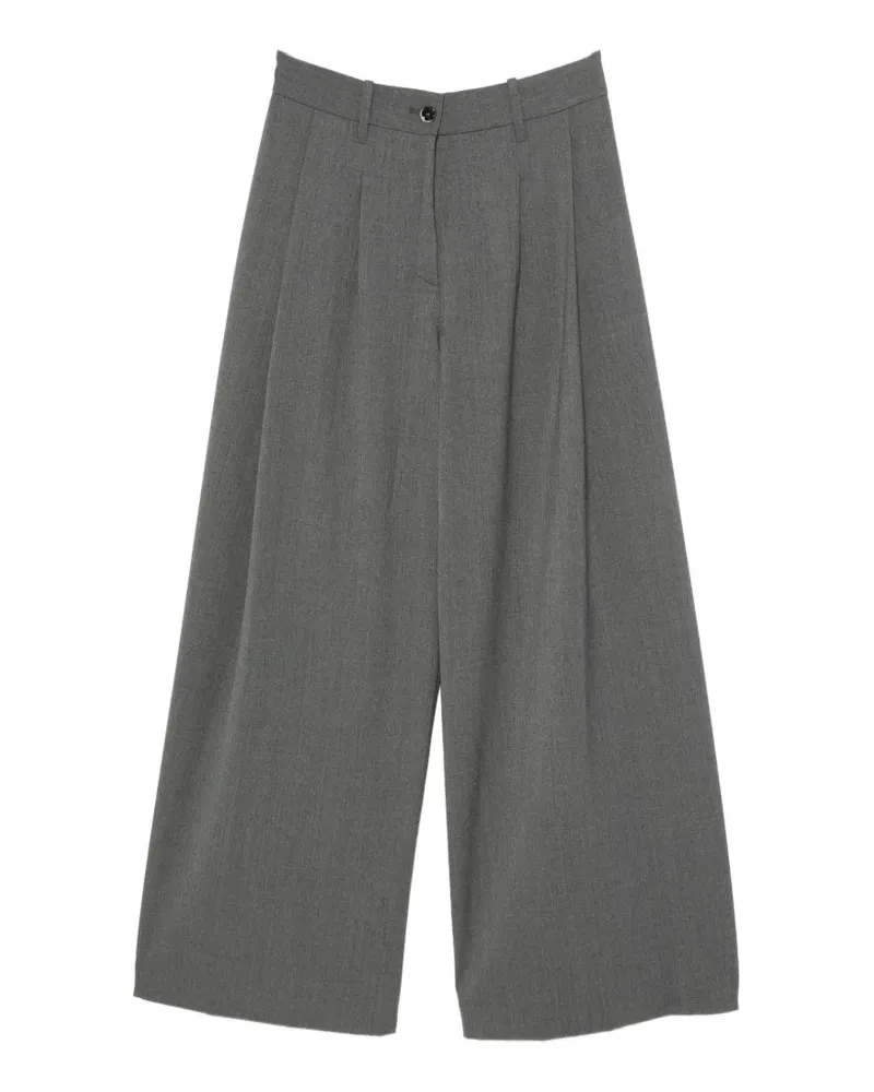 nine:inthe:morning Petra Hose mit Bundfalten - Grau Grau