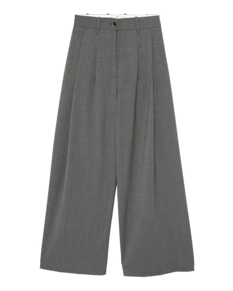 nine:inthe:morning Petra Hose mit Bundfalten - Grau Grau