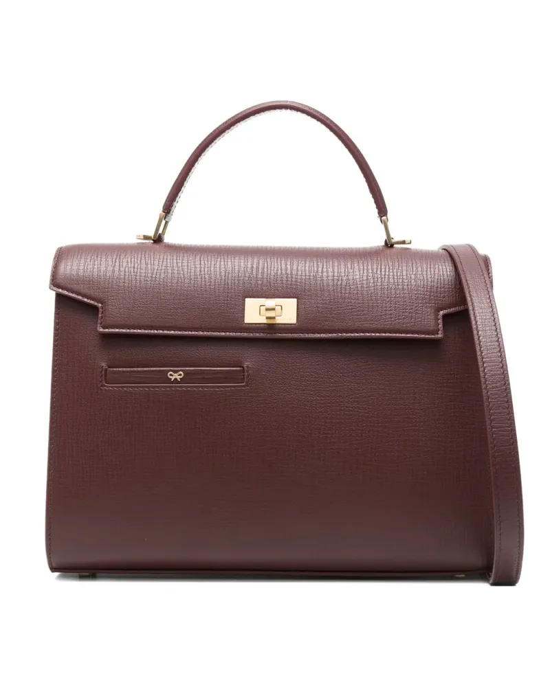 Anya Hindmarch Handtasche aus Leder - Rot Rot