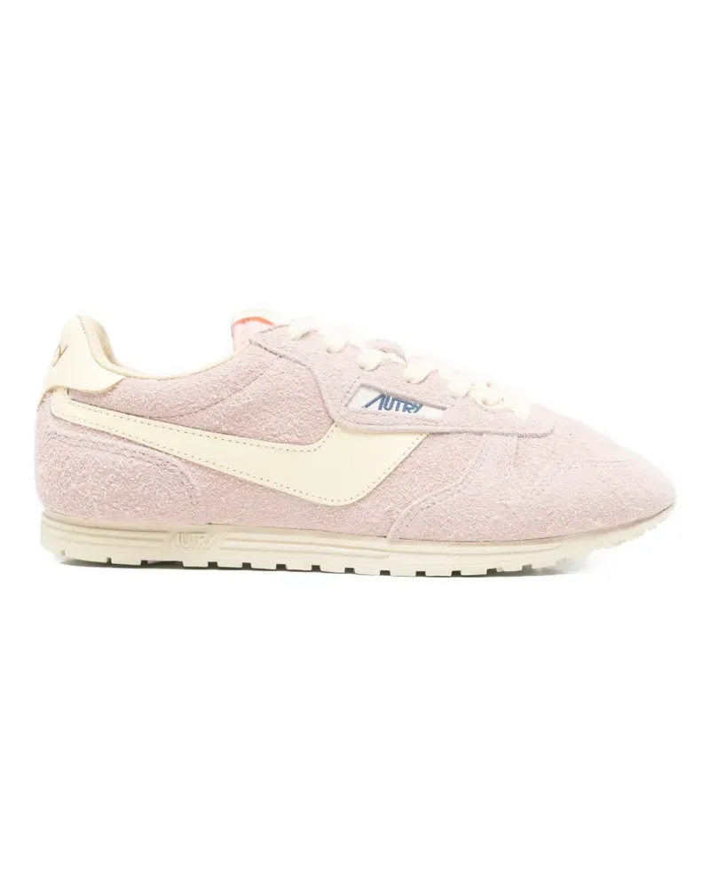 AUTRY reelwind low suede sneakers - Rosa Rosa