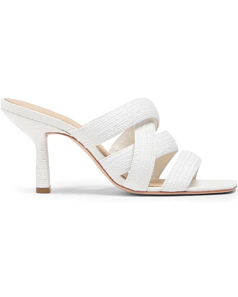 Cinq à Sept Dina Sandalen 80mm - Weiß Weiß