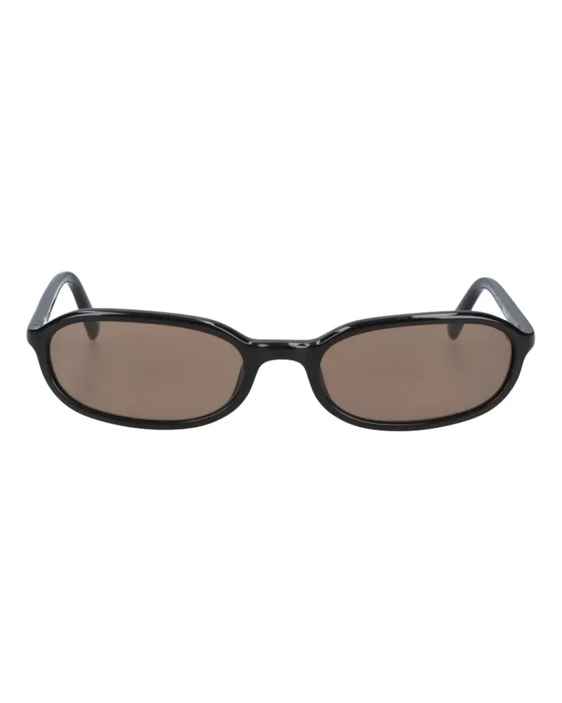 CHIMI Edith oval-frame sunglasses - Schwarz Schwarz