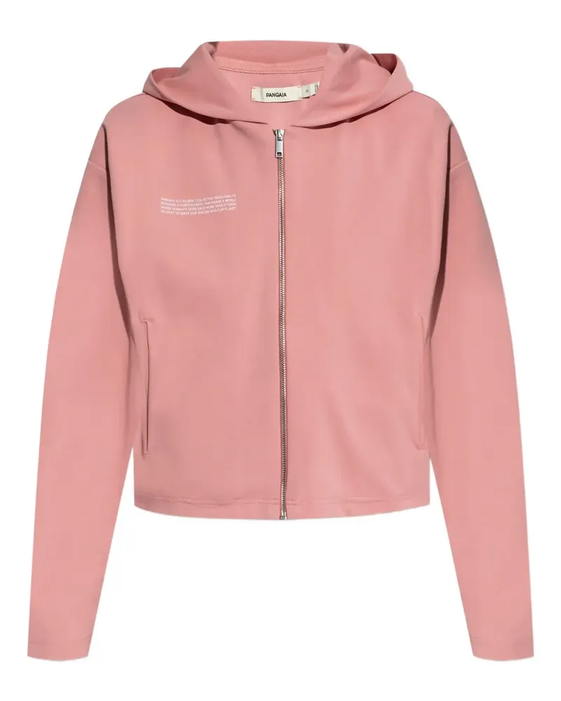 PANGAIA Kapuzenjacke mit Reißverschluss - Rosa Rosa
