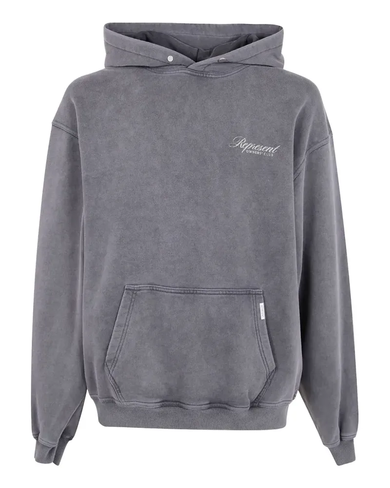 REPRESENT Owners Club Script Hoodie - Grau Grau