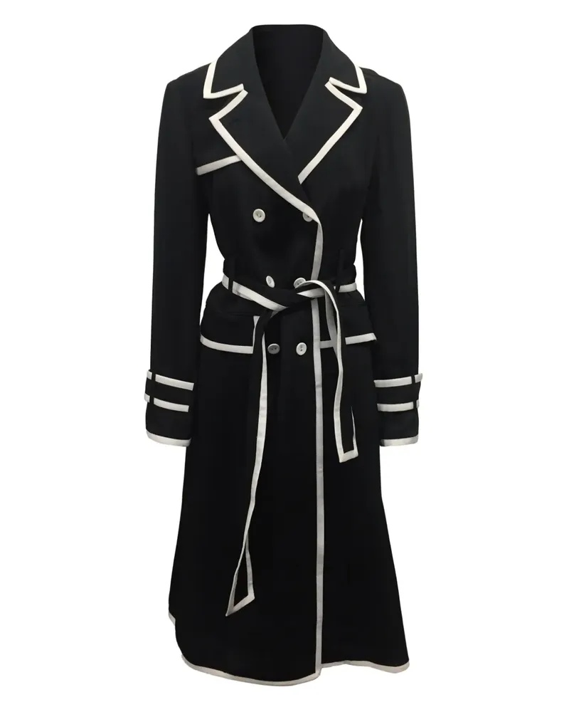 Thom Browne Trenchcoat-Kleid mit Ripsbandspitze - Blau Blau