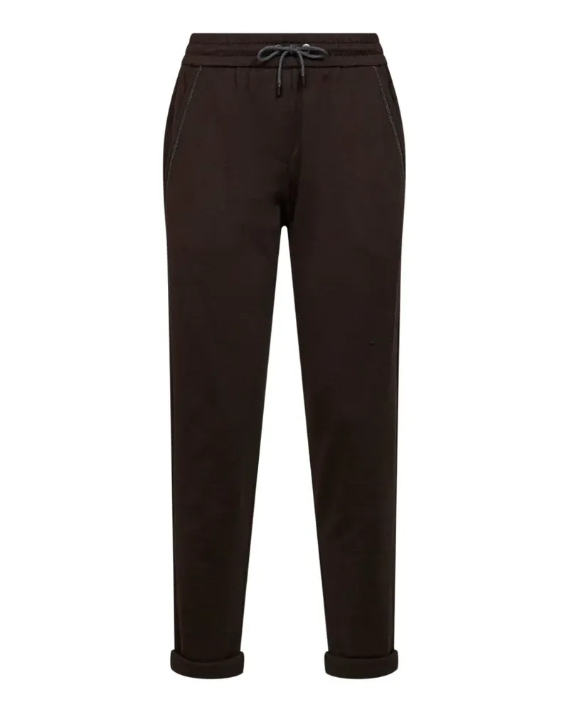 Brunello Cucinelli Monili Jogginghose - Braun Braun