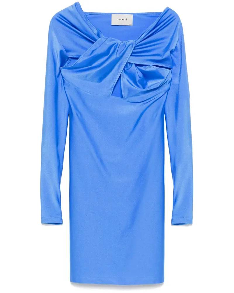 COPERNI Minikleid mit Cut-Outs - Blau Blau