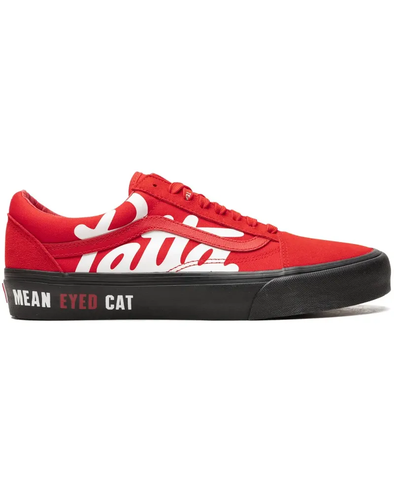 Vans x Patta Old Skool VLT LX Mean Eyed Cat Red Sneakers - Rot Rot