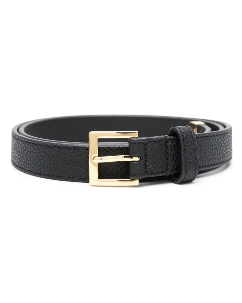 Ralph Lauren Gürtel mit Logo - Schwarz Schwarz