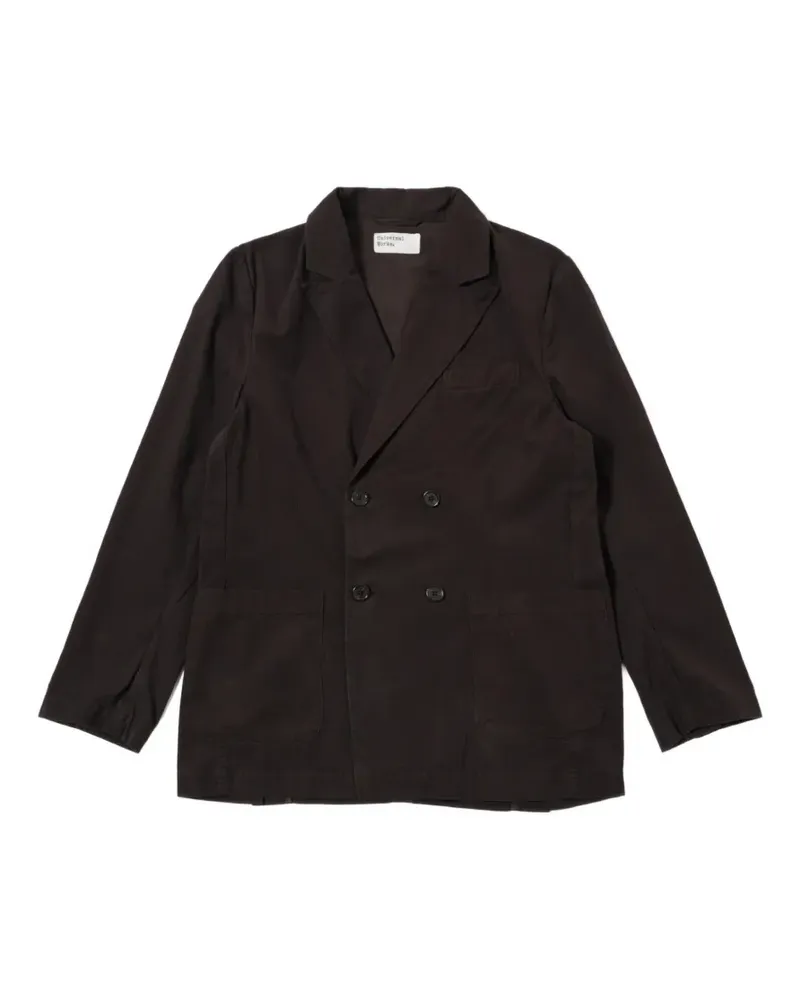 Universal Works Doppelreihige Manor Jacke - Braun Braun