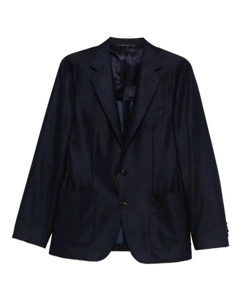 Canali Blazer aus Wolle - Blau Blau