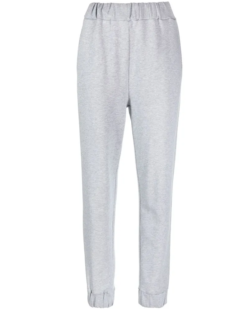 Fabiana Filippi Melierte Slim-Fit-Hose - Grau Grau