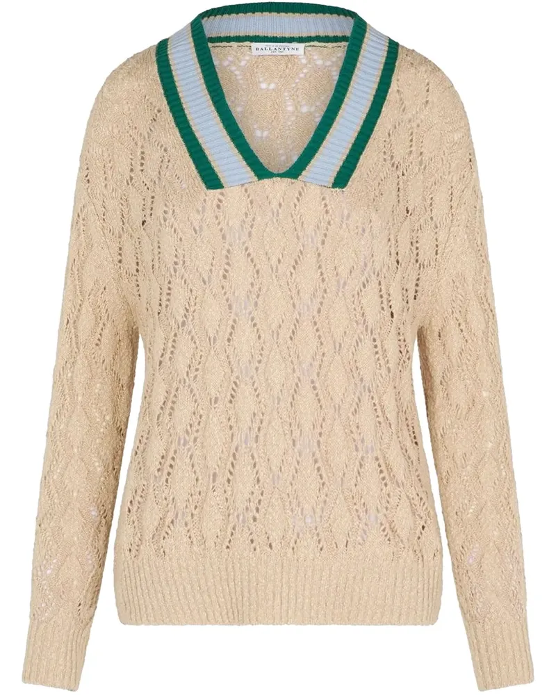 Ballantyne Pullover aus Baumwolle - Nude Nude
